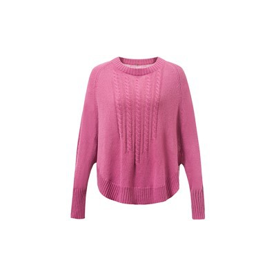 Naiste kaelusega kootud kampsun